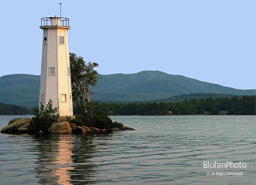 Loon Lighthouse, Lake Sunapee, NH