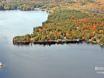 Loon Light from 1000 Feet