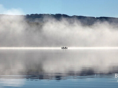 Foggy Morning Fisherman