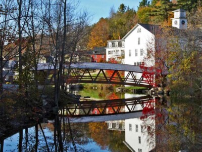 Sugar River Bridge, Sunapee Harbor