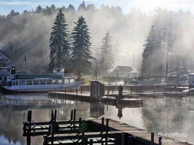 Sunapee Harbor in the Fog