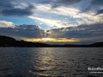 Sunapee Harbor July Sunset