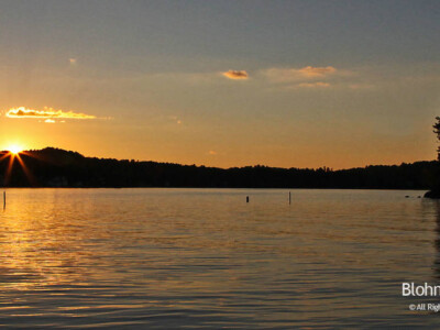 Sunset Over Sunapee Harbor