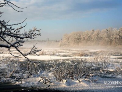 Water Row Winter Landscape, Sudbury, MA